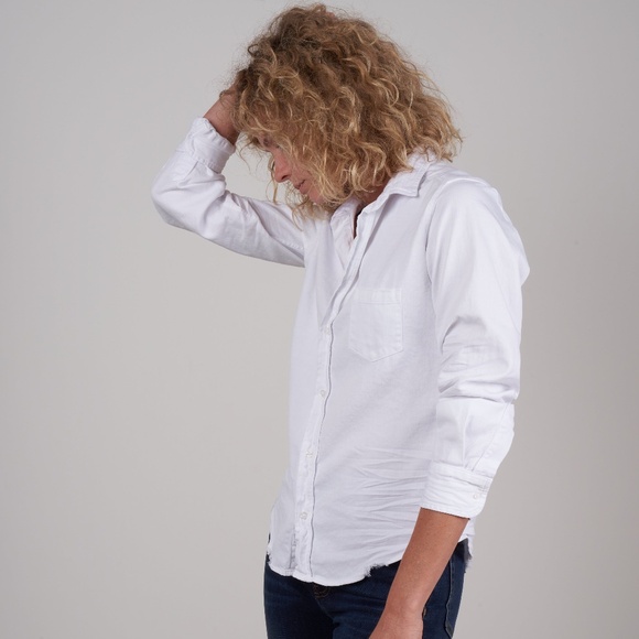 Frank & Eileen Barry tailored button shirt XS - Picture 3 of 11